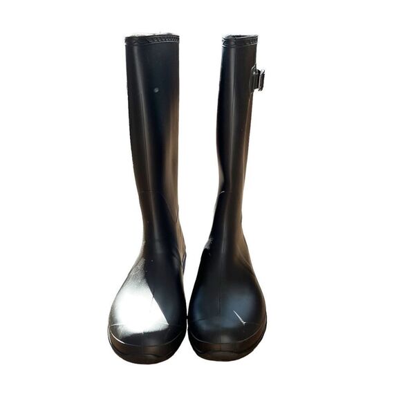 Kamik Olivia Black Tall Rubber Boots - Picture 11 of 12